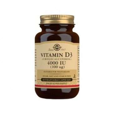 Solgar Vitamina D3 4000 UI x60