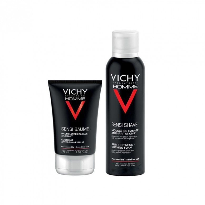 Vichy Homme coffret cadeau routine de rasage