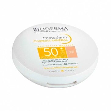 Bioderma Photoderm Crme Solaire Minrale Compacte SPF50+ Or 10G
