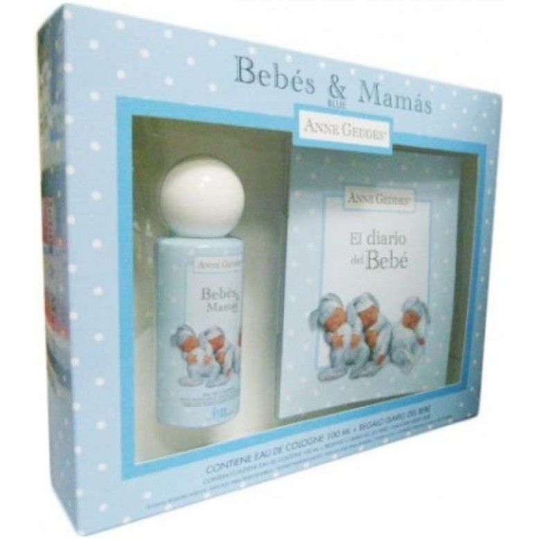 Anne Geddes Bebes y Mamas Blue Perfume para menino 100ml + Blue Diary