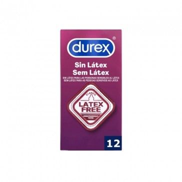 Durex Sem Látex Preservativos x12