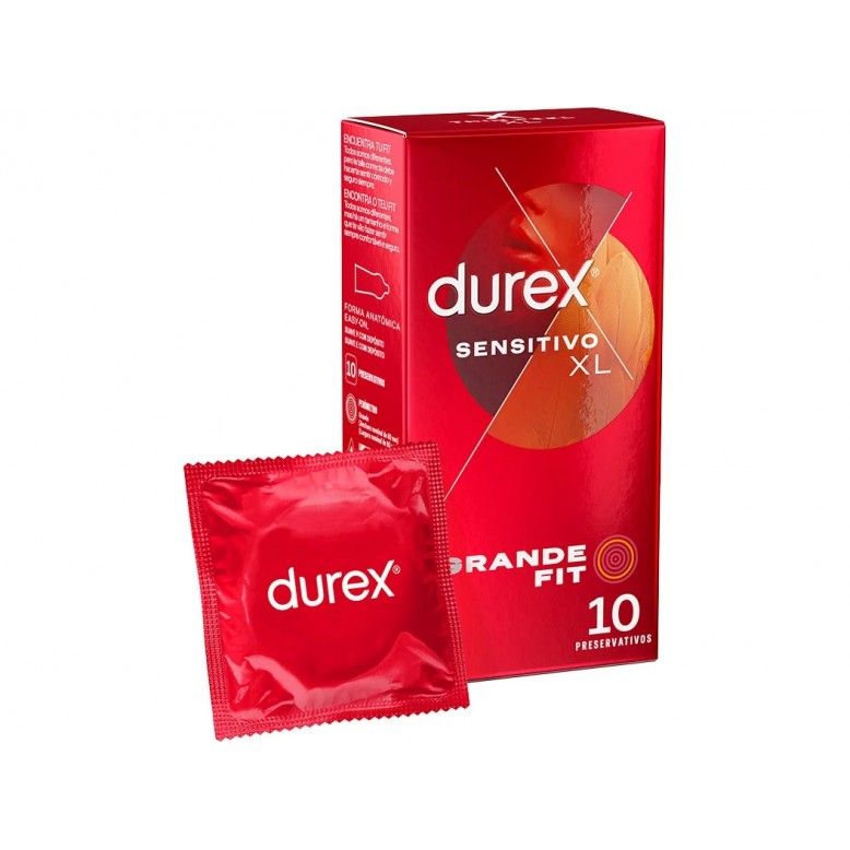Condones Durex Sensitive XL x10