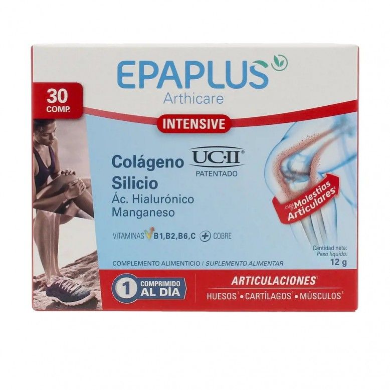Epaplus Epaplus Arthicare Intensive Colágeno + Silicio Uc II 30 Comprimidos