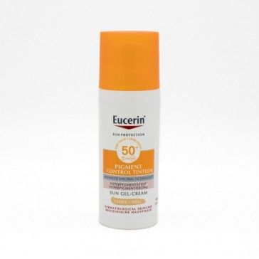 Protetor Solar Eucerin Sun Pigment Control Tinted SPF50+ Tom Light 50ml