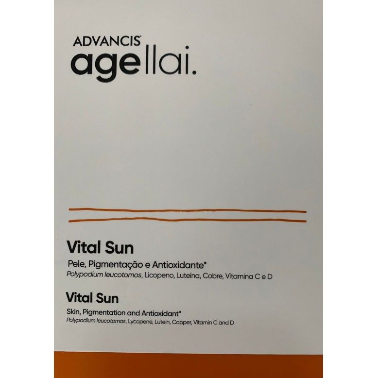 Advancis Agellai Vital Sun 30 glules.