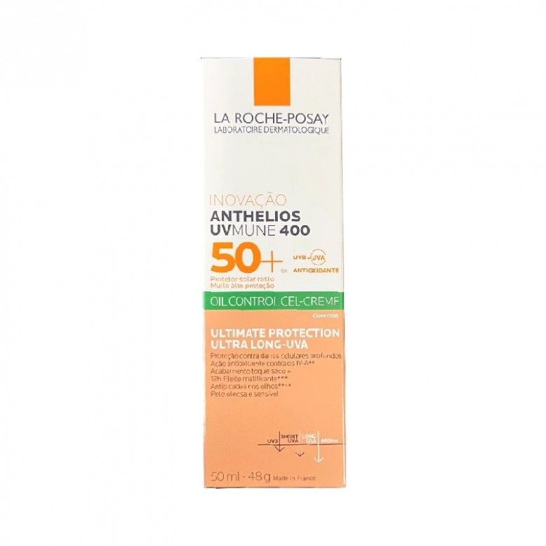 La Roche-Posay Anthelios UVmune 400 Gel Creme Com Cor SPF50+ 50ml