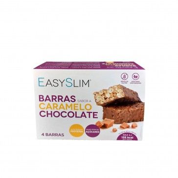Easyslim Barra Caramelo /Chocolate 35G X4