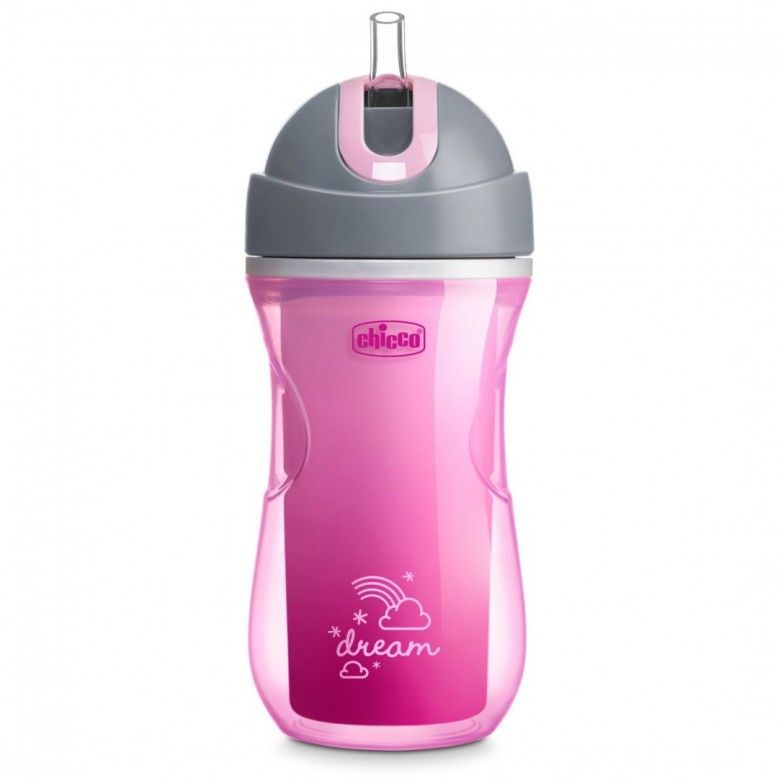 Chicco Tasse Thermique Rose Sport 14 mois+ 266 ml