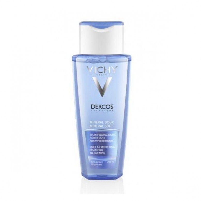 Dercos Shampoo Mineral Suave 200ml