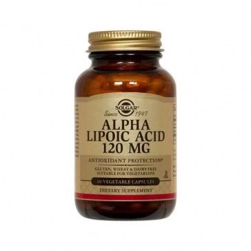Solgar Acide Alpha Lipoque 120 mg 60 Caps