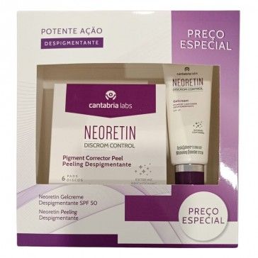 Neoretin pack gelcreme despigmentante SFP50 40ml + 6 discos Peeling despigmentante