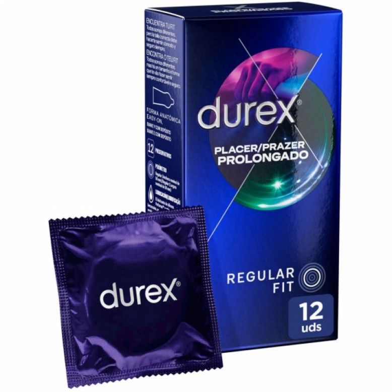 Durex Prazer Prolongado Preservativos x12