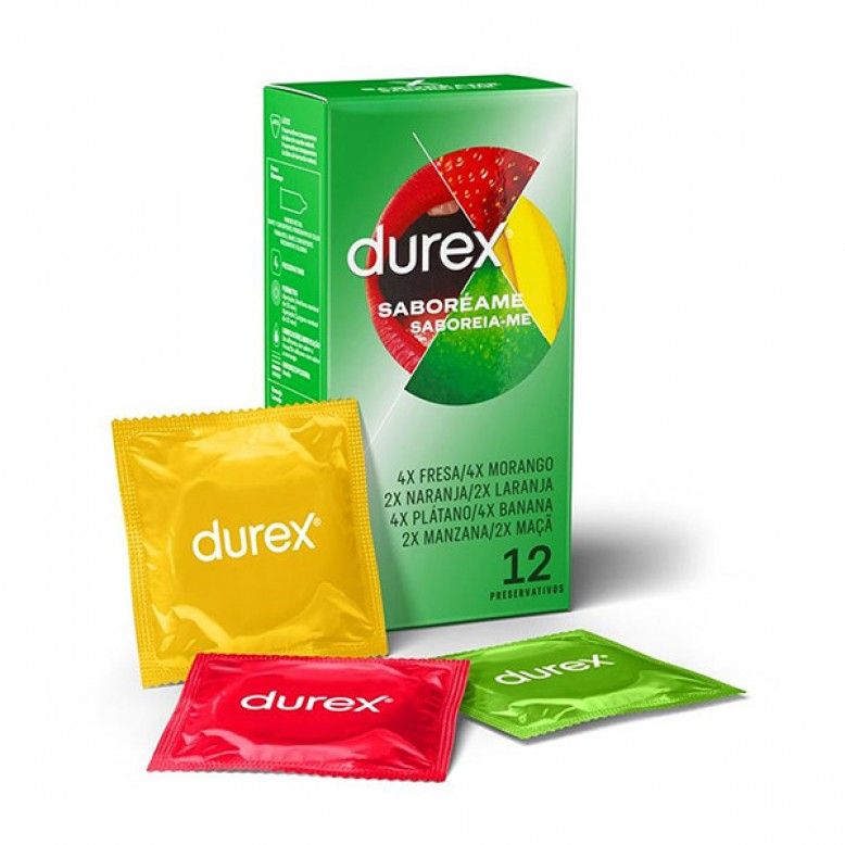 Prservatifs Durex Saboreame x12