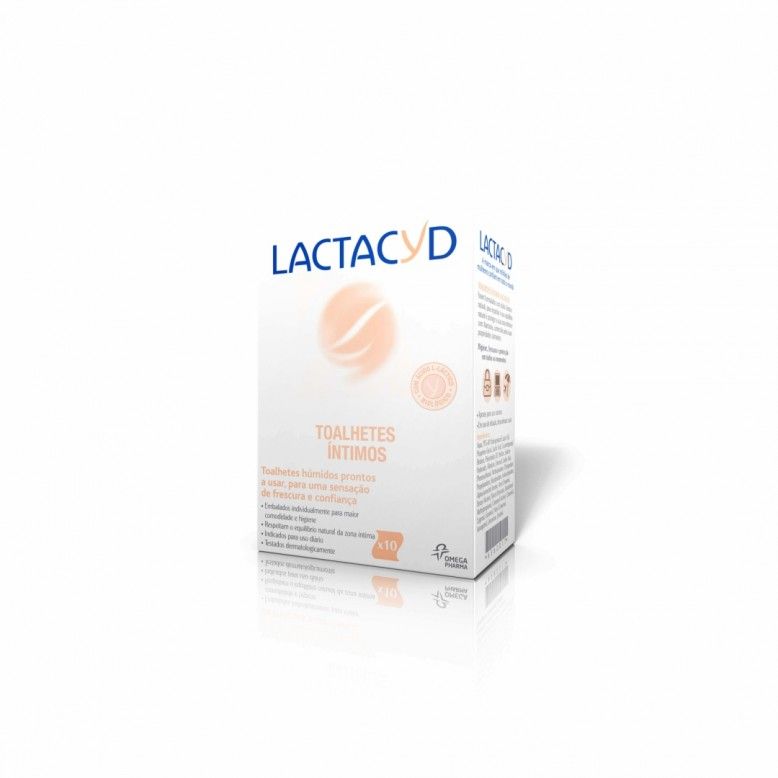 Lactacyd ntimo Toalhetes 10 Unidades