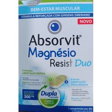 Absorvit Magnsio Resist duo 30 comp.