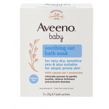 Aveeno Baby Poudre de bain douce  l''avoine - 21 g (X5 units)